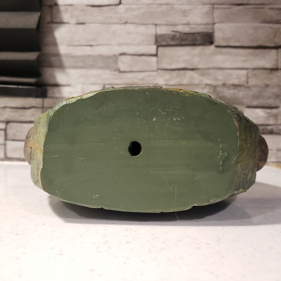 SF Bay Local Artist | Wooden Hand-carved Owl | 8" - Picture 5 of 8